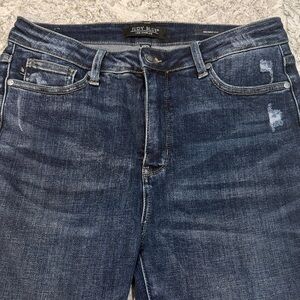 Judy Blue Indigo Distressed Denim